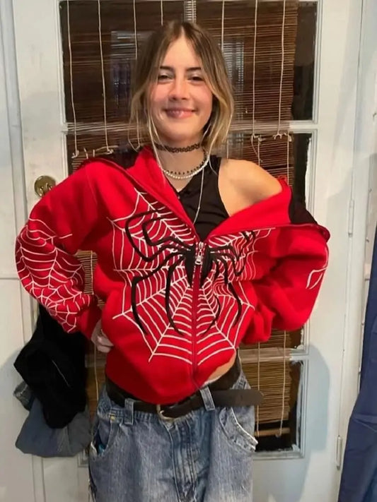 Spider Web Hoodie