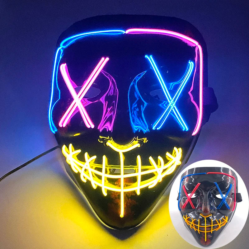 LED Spiderman Mask