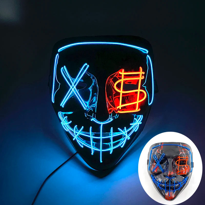 LED Spiderman Mask