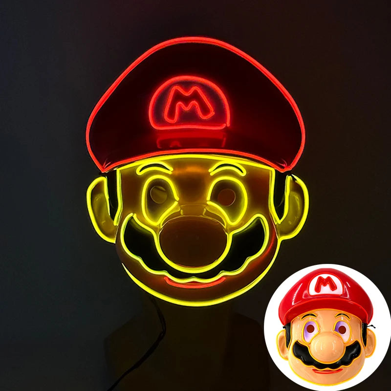 LED Spiderman Mask