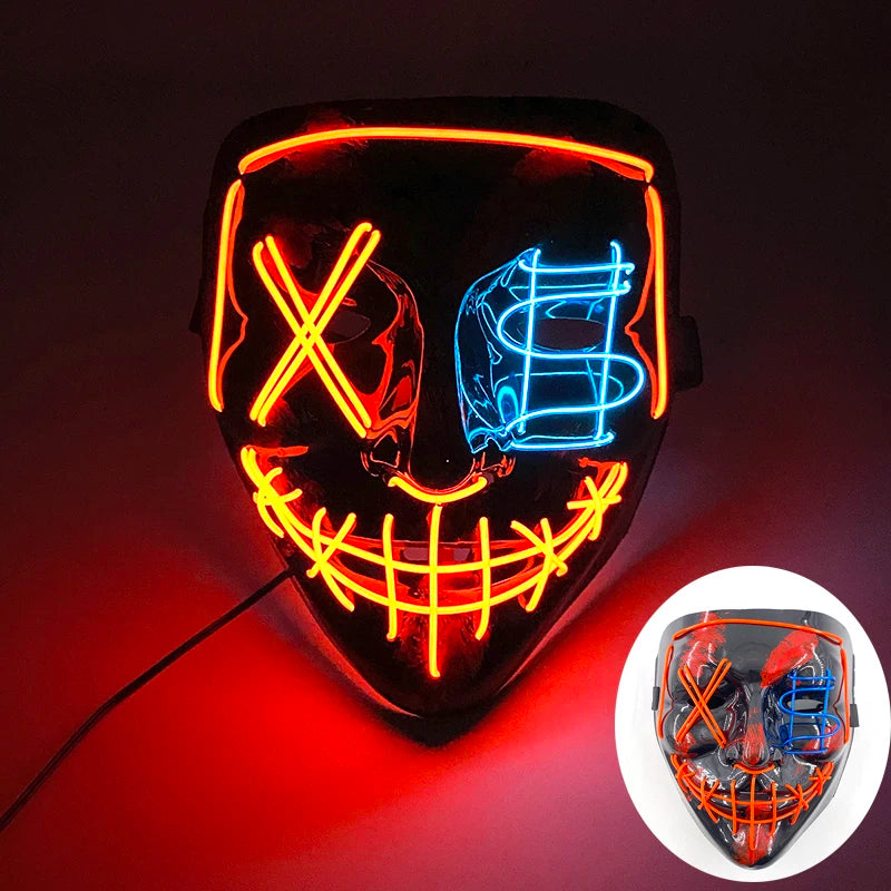 LED Spiderman Mask