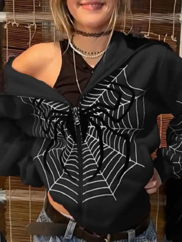 Spider Web Hoodie