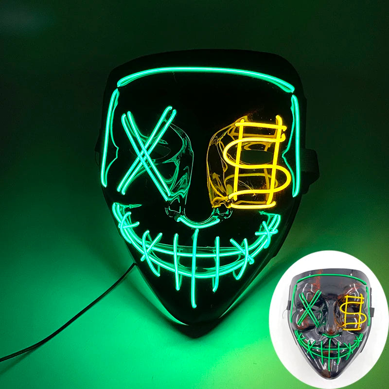 LED Spiderman Mask
