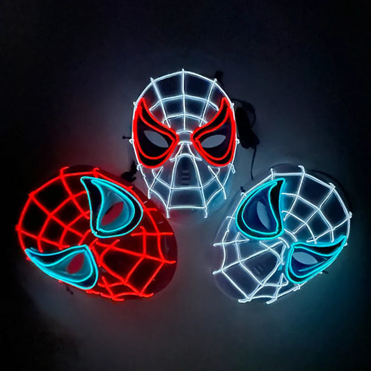 LED Spiderman Mask