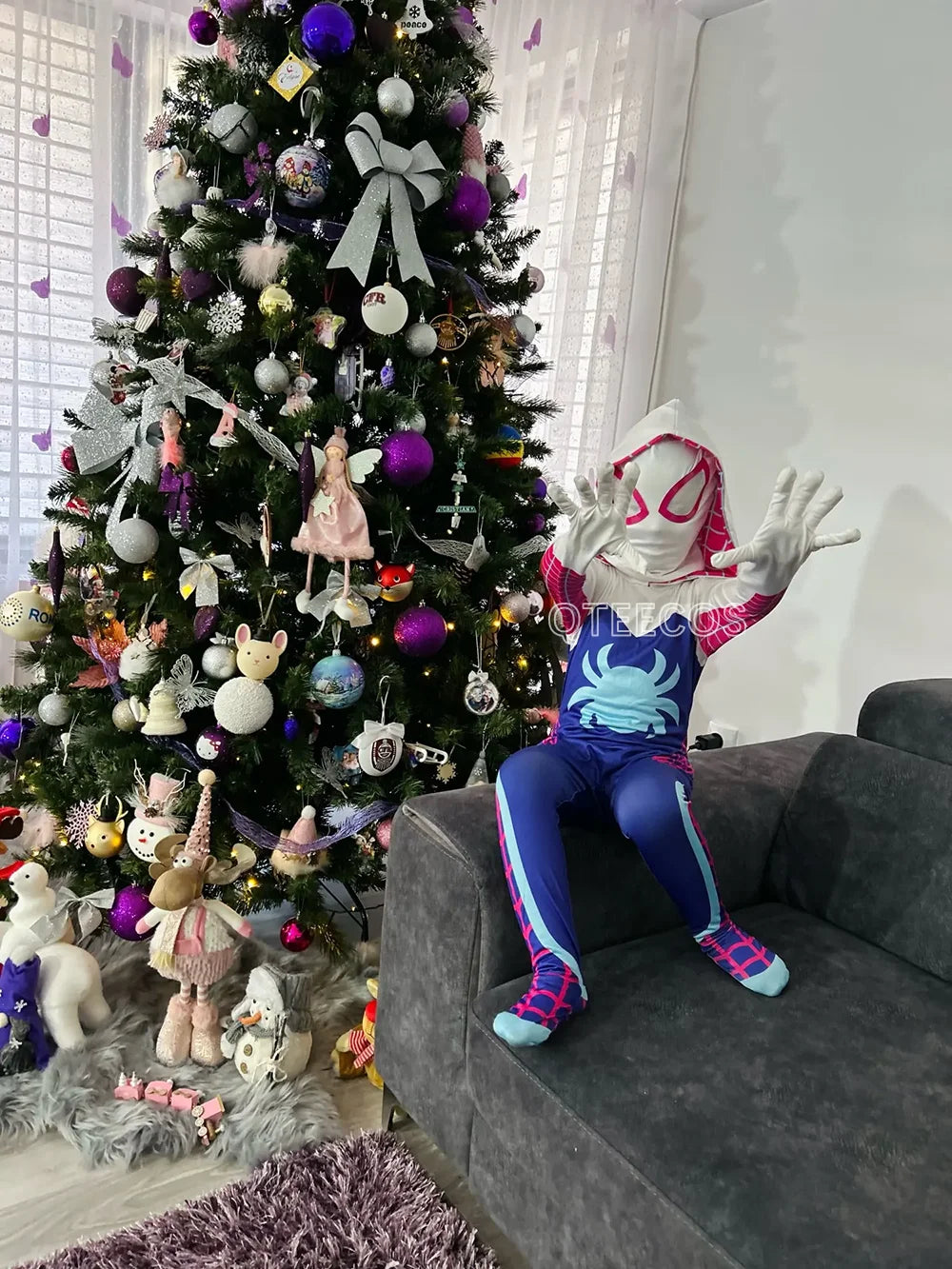 Kids Gwen Cosplay Costume
