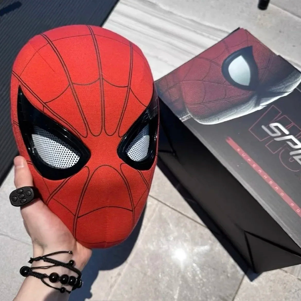 Spiderman Plastic Mask Remote Control