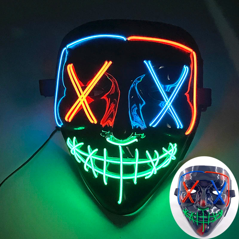 LED Spiderman Mask